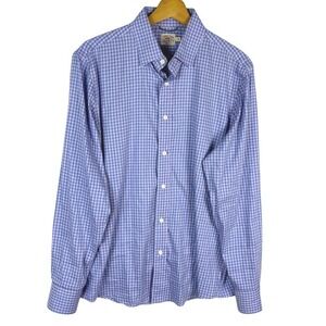 Faherty Men's Long sleeve Supima Cotton Button Down Shirt Sz M Preppy Classic